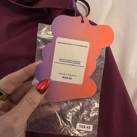 Yitty Shaping Convertible Dress XS NWT - Picture 3 of 5